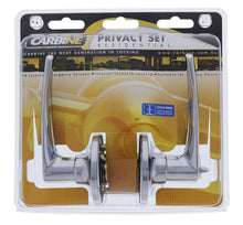 Carbine Kingston SL7000 Tiebolt Standard Privacy Lever set,   , Display Pack, Chrome Plate