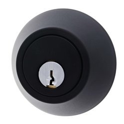 Carbine LB Residential Series Standard Cylinder and Turn Deadbolt, 60 - 70mm backset, C4 Keyed to Differ , Boxed, Matte Black - primehardware