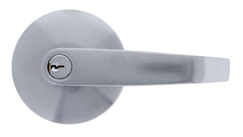 Carbine Doncaster 7000 Cylindrical Double Cylinder Vestibule set, Standard Lever, 70mm backset, C4 Keyed to Differ, Boxed, Brushed Satin Chrome - primehardware