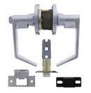 Carbine Rosehill Tiebolt Privacy set, 60 - 70mm backset, , Boxed, Brushed Satin Chrome - primehardware