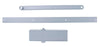 Carbine CDC - 5 Radius EN2 - 6 40kg - 100kg door closer, Silver, with Backcheck, delayed action and slide rail arm - primehardware