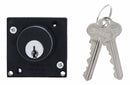 Carbine CCL Cupboard Lock , Bolt Or Latch, Keyed Alike KA1, Boxed, Matte Black - primehardware