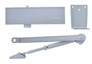Carbine CDC - 5 Radius EN2 - 6 40kg - 120kg door closer, Silver, with Hold open arm and delayed action - primehardware