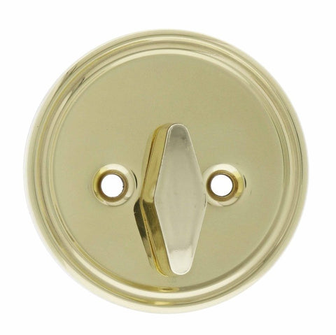 Carbine LB Residential Series Standard Cylinder and Turn Deadbolt, 60 - 70mm backset, C4 Keyed to Differ , Display Pack, Polished Brass - primehardware