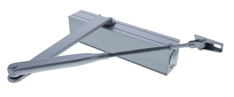 Carbine CDC - 5 Radius EN2 - 6 40kg - 120kg door closer, Silver, with Backcheck and delayed action - primehardware