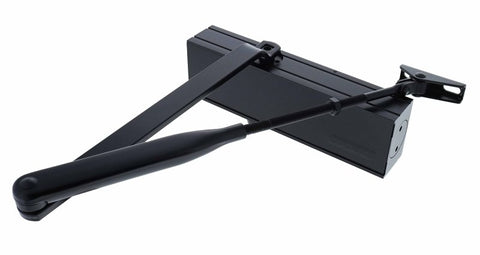Carbine CDC - 3 Radius EN2 - 4 40kg - 80kg door closer, Matte Black, with Backcheck - primehardware