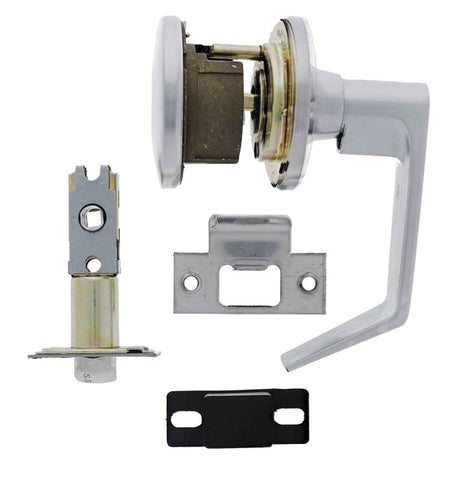 Carbine Rosehill Tiebolt Half Set set, 60 - 70mm backset, , Boxed, Brushed Satin Chrome - primehardware