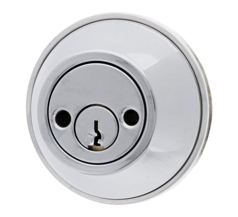 Carbine LB Residential Series Standard Double Cylinder Deadbolt, 60 - 70mm backset, C4 Keyed to Differ , Display Pack, Chrome Plate - primehardware