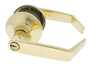 Carbine Rosehill Tiebolt Entrance set, 60 - 70mm backset, C4 Keyed to Differ, Boxed, Polished Brass - primehardware