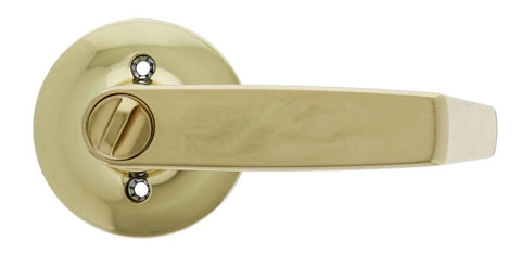 Carbine Rosehill Tiebolt Entrance set, 60 - 70mm backset, C4 Keyed to Differ, Boxed, Polished Brass - primehardware