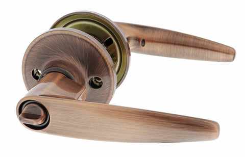 Carbine Kingston SL7000 Tiebolt Standard Entrance Lever set, C4 Keyed to Differ, Boxed, Antique Bronze - primehardware