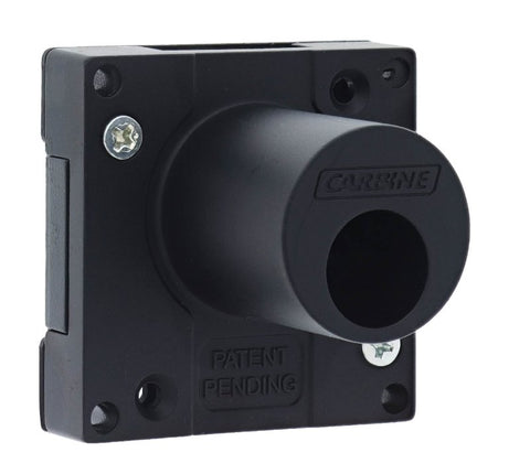 Carbine CCL Cupboard Lock , Bolt Or Latch, No Cylinder , Boxed, Matte Black - primehardware