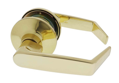 Carbine Rosehill Tiebolt Passage set, 60 - 70mm backset, , Boxed, Polished Brass - primehardware