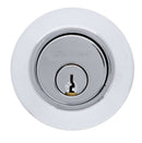 Carbine LB Residential Series Standard Cylinder and Turn Deadbolt, 60 - 70mm backset, C4 Keyed to Differ , Display Pack, Chrome Plate - primehardware