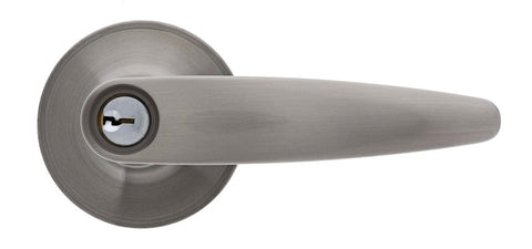 Carbine Kingston SL7000 Tiebolt Standard Entrance Lever set, C4 Keyed to Differ, Display Pack, Satin Nickel - primehardware