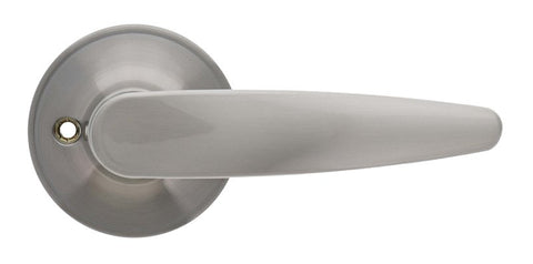 Carbine Kingston SL7000 Tiebolt Standard Passage Lever set, , Boxed, Satin Nickel - primehardware