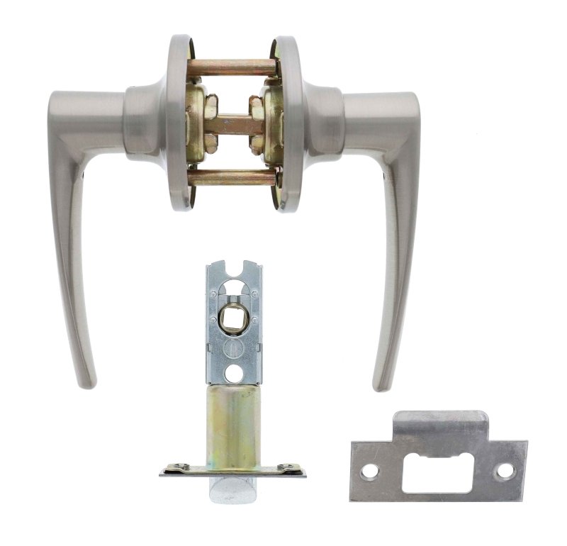 Carbine Kingston SL7000 Tiebolt Standard Passage Lever set,   , Boxed, Satin Nickel