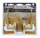 Carbine Kingston SL7000 Tiebolt Standard Passage Lever set, , Display Pack, Polished Brass - primehardware