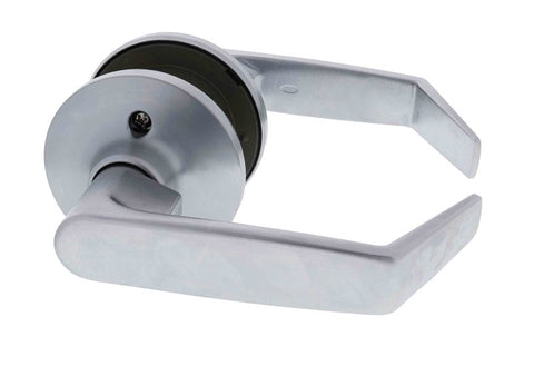 Carbine Rosehill Tiebolt Vestibule set, 60 - 70mm backset, C4 Keyed to Differ, Boxed, Brushed Satin Chrome - primehardware