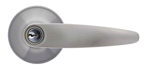 Carbine Kingston SL7000 Tiebolt Standard Entrance Lever set, C4 RANDOM Keyed Alike, Display Pack, Stainless Steel - primehardware