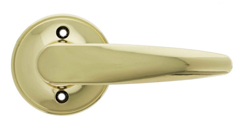 Carbine Kingston SL7000 Tiebolt Standard Dummy Lever set, , Display Pack, Polished Brass - primehardware