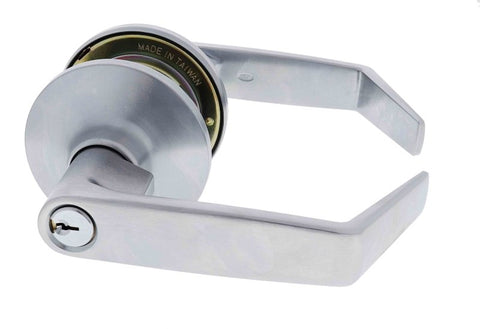 Carbine Rosehill Tiebolt Vestibule set, 60 - 70mm backset, C4 Keyed to Differ, Boxed, Brushed Satin Chrome - primehardware