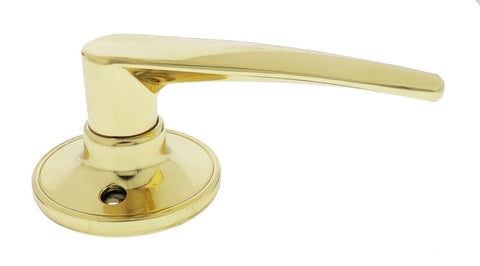 Carbine Kingston SL7000 Tiebolt Standard Dummy Lever set, , Display Pack, Polished Brass - primehardware