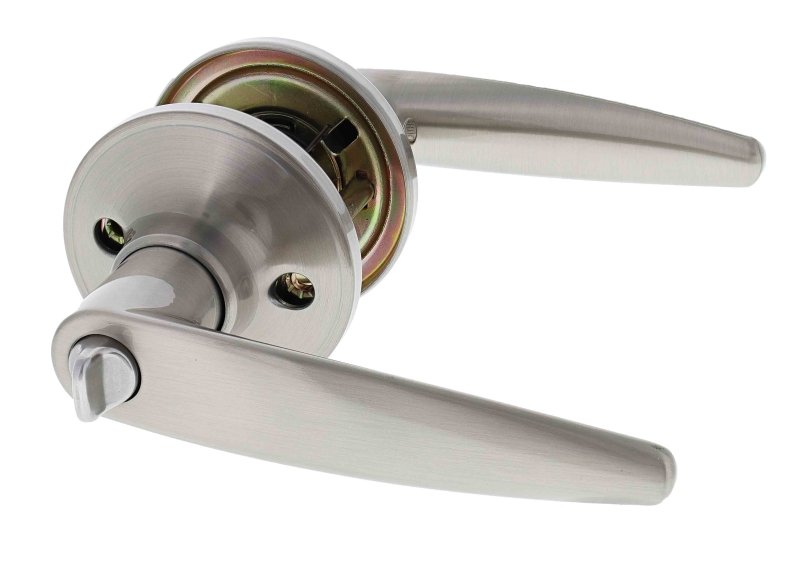 Carbine Kingston SL7000 Tiebolt Standard Privacy Lever set,   , Boxed, Satin Nickel