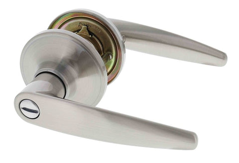 Carbine Kingston SL7000 Tiebolt Standard Privacy Lever set, , Boxed, Satin Nickel - primehardware