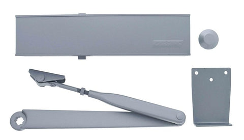 Carbine CDC - 5 Radius EN2 - 6 40kg - 120kg door closer, Silver, with Backcheck and delayed action - primehardware