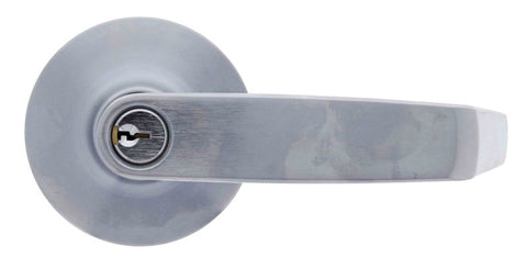 Carbine Rosehill Tiebolt Vestibule set, 60 - 70mm backset, C4 Keyed to Differ, Boxed, Brushed Satin Chrome - primehardware