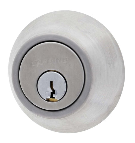 Carbine LB Residential Series Standard Cylinder and Turn Deadbolt, 60 - 70mm backset, C4 Keyed Alike GROUPS OF 3, Boxed, Satin Stainless Steel - primehardware