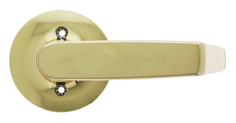 Carbine Rosehill Tiebolt Privacy set, 60-70mm backset,  , Boxed, Polished Brass