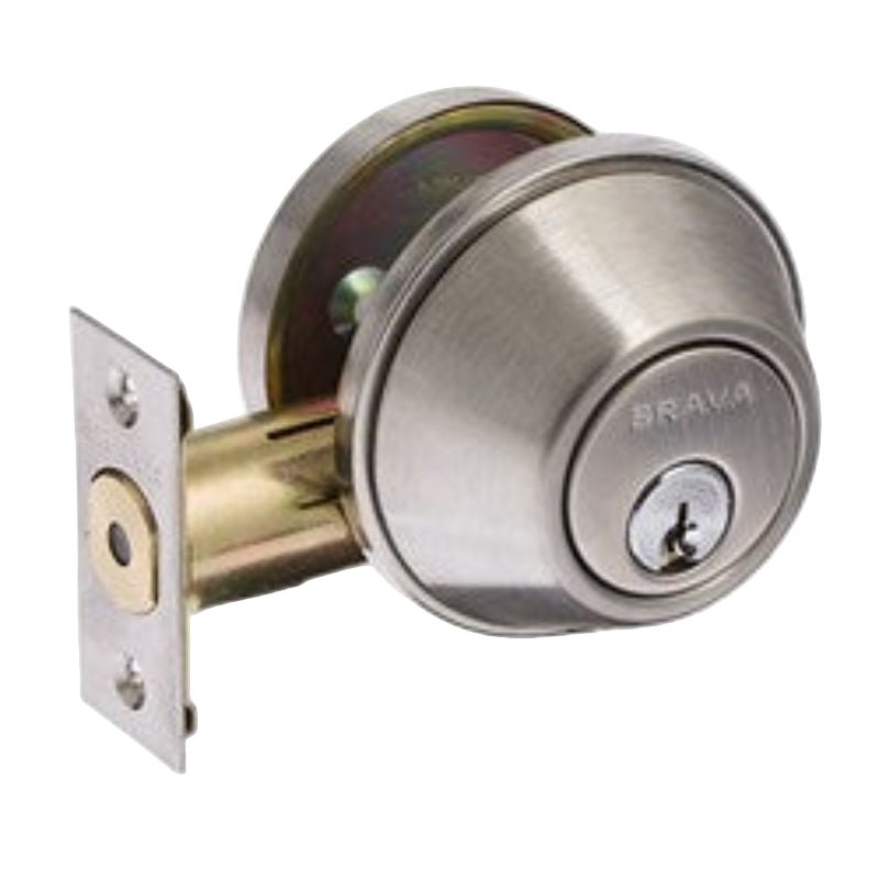 Brava Urban Deadbolt Single Cylinder Lw4 Profile Kd Satin Stainless Steel - D361b  D361B