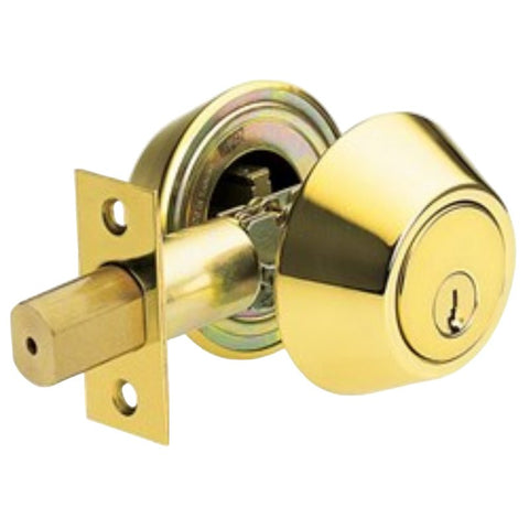 Brava Urban Deadbolt Double Cylinder Lw4 Profile Kd Polished Brass - D372b D372B - primehardware