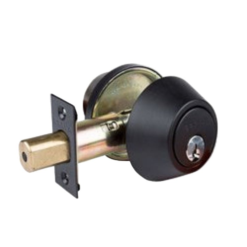Brava Urban Deadbolt Double Cylinder Lw4 Profile Kd Matt Black - D3x92b D3X92B - primehardware
