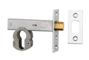 Iver Euro Mortice Deadbolt 60mm Backset Polished Nickel