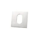 Scope Cylinder Escutcheon Oval Square Ea - primehardware