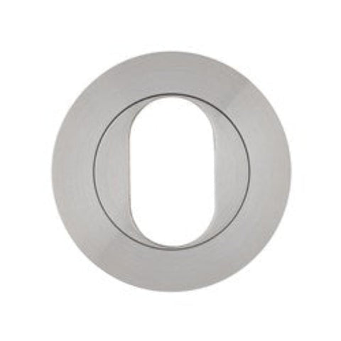 Dormakaba Furniture Accessory Coastal Round Rose Oval Escutcheon Satin Stainless Steel 4306 Sss 9455094001001 DK4306SSS - primehardware