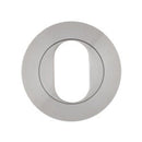 Dormakaba Furniture Accessory Coastal Round Rose Oval Escutcheon Satin Stainless Steel 4306 Sss 9455094001001 DK4306SSS - primehardware