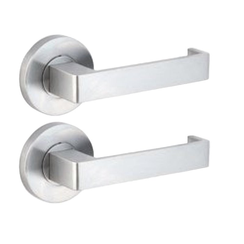 Dormakaba Furniture Vision Round Rose Pair With 12 Lever Sx 8300/12sx DK830012SX - primehardware