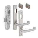 Dormakaba Sb2212 Double Cylinder Lock Kit With 6400 Square End Plate Furniture And Cylinders Sss - Sb2212kit/dbl/sss - primehardware