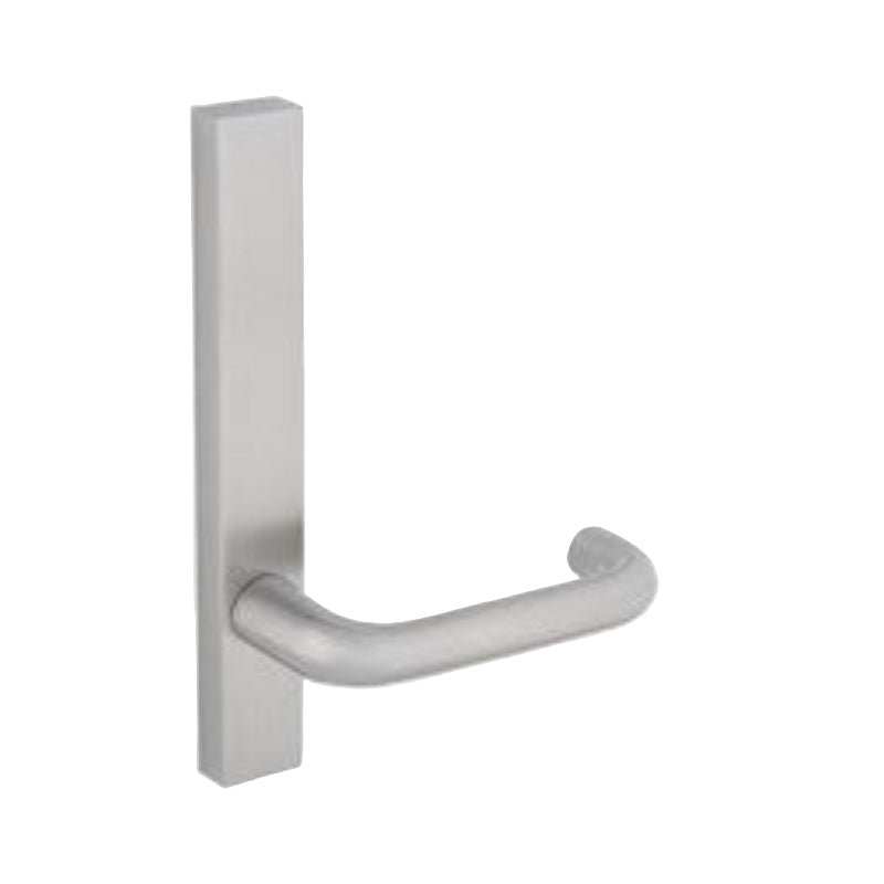 Dormakaba Furniture Narrow Square End Plate Concealed Fix with Noosa Lever SSS - 6405/30 SSS DO640530SSS - primehardware