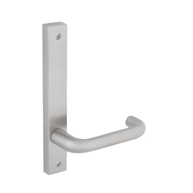 Dormakaba Furniture Narrow Square End Plate Visible Fix with Noosa Lever SSS - 6406/30 SSS DO640630SSS - primehardware