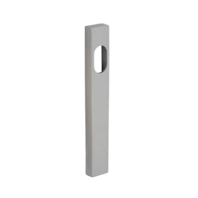Dormakaba Furniture Narrow Square End Plate Concealed Fix with Cylinder Hole Only SSS - 6410 SSS DO6410SSS - primehardware