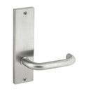 Dormakaba Furniture Square End Plate Visible Fix with Noosa Lever SSS - 6606/30 SSS DO660630SSS - primehardware