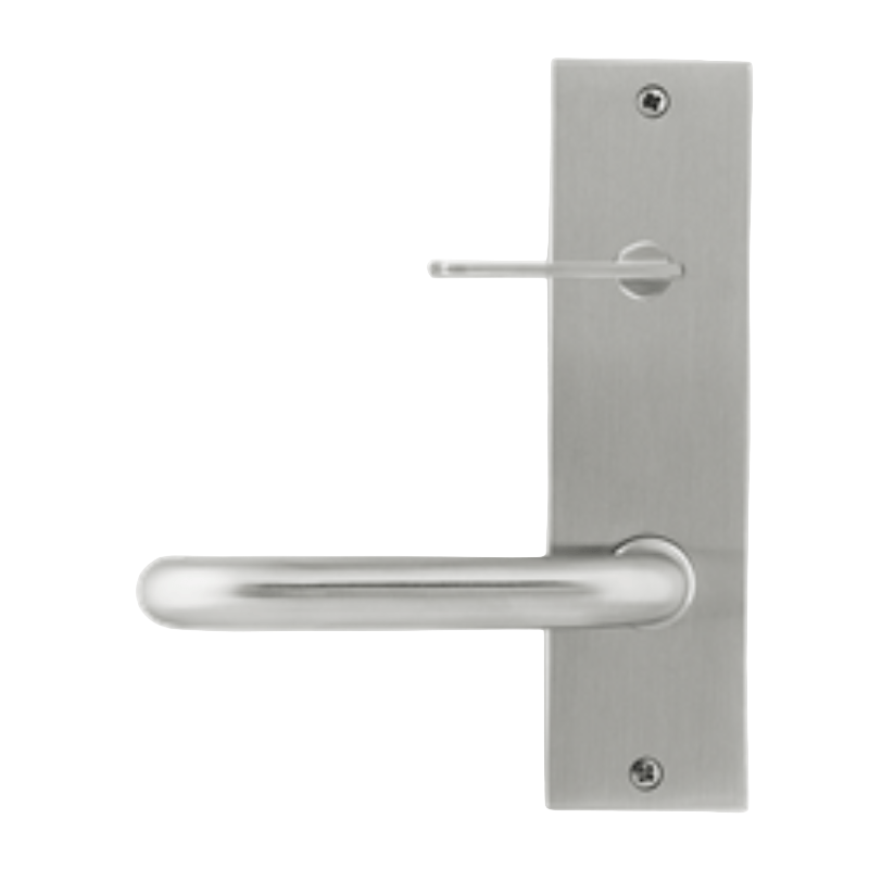 Dormakaba Furniture Square End Plate Visible Fix with Disabled Turn and Noosa Lever LH SSS - 6607/30GL SSS 9400000001992 DO660730LSSS - primehardware