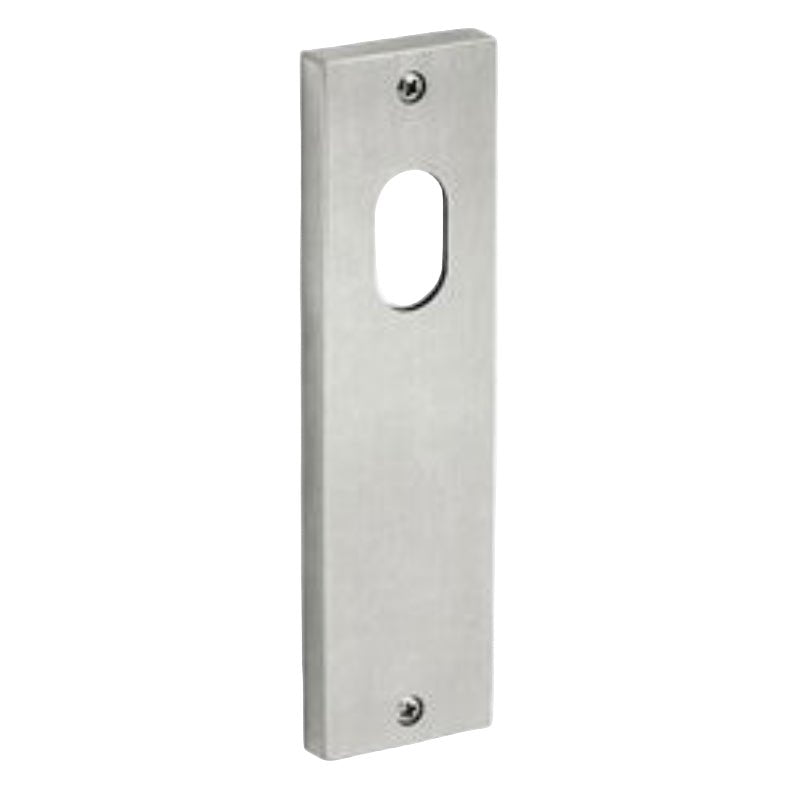 Dormakaba Square End Plate Furniture Internal Cylinder Hole - No Lever Satin Stainless Steel - 6611SSS DO6611SSS - primehardware