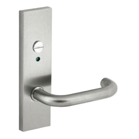 Dormakaba Furniture Square End Plate Concealed Fix with Privacy Indicator Emergency Turn and Noosa Lever LH SSS - 6649/30GLSSS 9400000002021 DO664930LSSS - primehardware