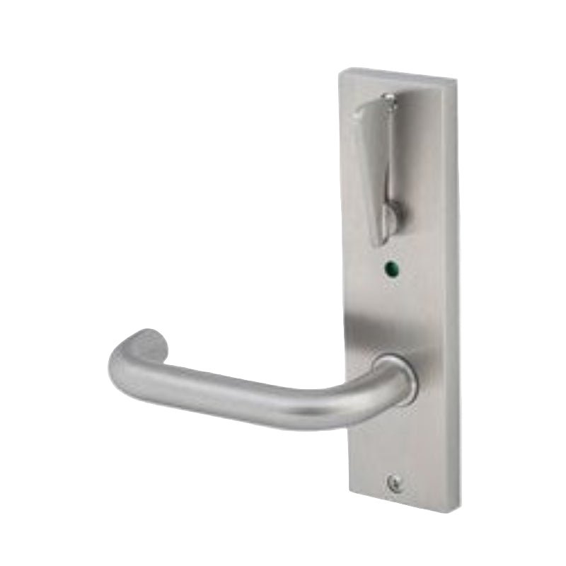 Dormakaba Furniture Square End Plate Visible Fix with Noosa Lever and Indicating Disabled Turn LH SSS - 6657/30GLSSS 9400000002027 DO665730LSSS - primehardware